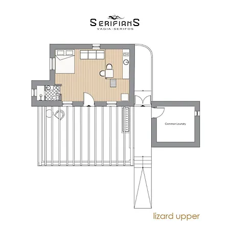 Lizard House 180 Sea View - Serifians Residences بيت للعطل *